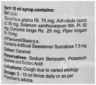 Kofol Sf Syrup 100Ml